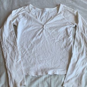 WHITE BRANDY MELVILLE LONGSLEEVE